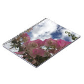 Pink bougainvillea notitieboek (Linkerzijde)