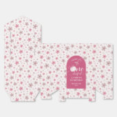 PINK BOW & ARCH FALL PUMPKIN FLOWERS BIRTHDAY BEDANKDOOSJES (Ongevouwen)