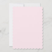 Pink Bow Baby Shower Invitation (Dos)