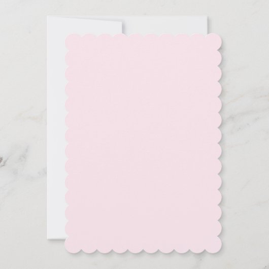 Pink Bow Baby Shower Invitation (Dos)