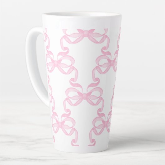 Pink bow Coffee Mug (Angle gauche)