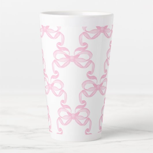 Pink bow Coffee Mug (Devant)