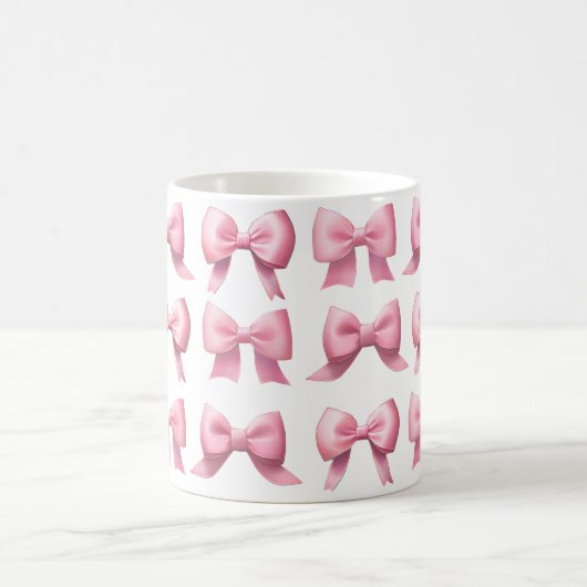Pink Bow Coffee/Tea Mug (Centre)