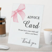 Pink Bow Conseils signe de douche nuptiale (In SItu)
