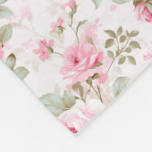 Pink Bow geregistreerd verpleegkundige Afstuderen Fleece Deken (Hoek)