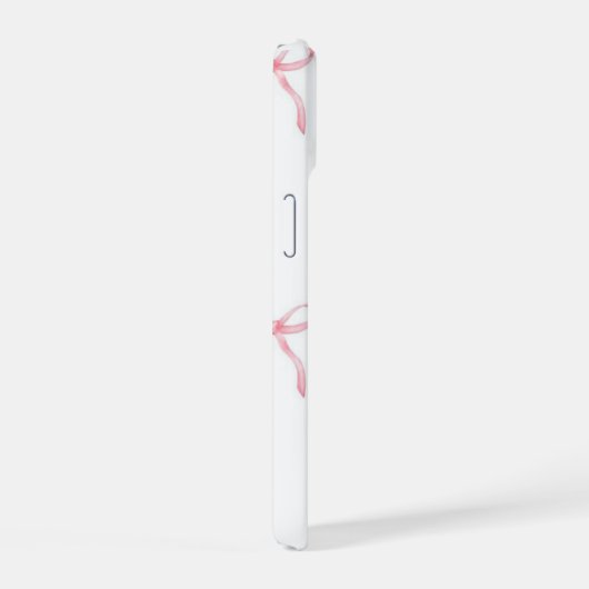 Pink Bow iPhone Case (Côté droit)