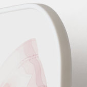 Pink Bow Pickleball Paddle - Monogram cadeau voor  (Links Detail)