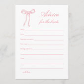 Pink Bow Vrijgezellenfeest advies voor de bruid (Voorkant)