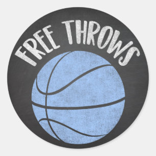 Pink Bows of Free Throws geslacht onthullen sticke Ronde Sticker