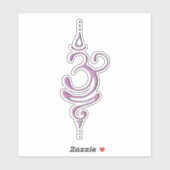 Pink Breathe Sticker (Vel)