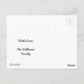 Pink Briar Roos Flower Floral Funny Cute Girl Briefkaart (Achterkant)