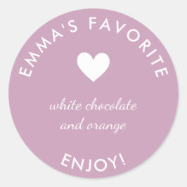 Pink Bride's favoriete huwelijksgunst sticker