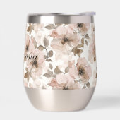 Pink Brown Cowgirl Southwestern Floral (Gauche)