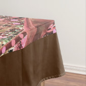 Pink & Brown Paradise Special Moment Nappe (In Situ)