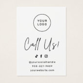 Pink Brows Aftercare PMU Brow Instructions Card (Devant)