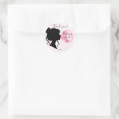 Pink Bubblegum Dream Candy Sweet 16 Celebration   Ronde Sticker (Tas)