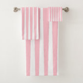 Pink Bubblegum Plat Triangle Design Serviette (En situation)