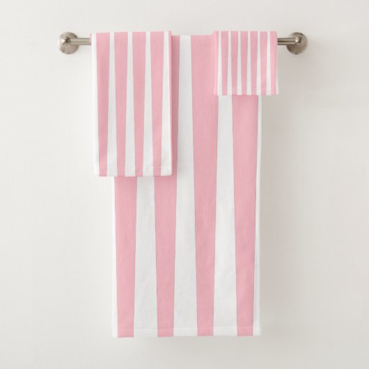Pink Bubblegum Plat Triangle Design Serviette (En situation)