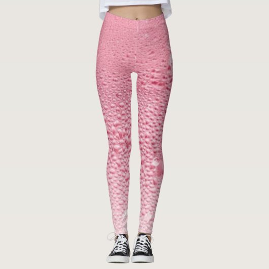 Pink Bubely Champagne Leggings (Voorkant)