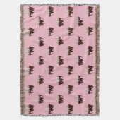 Pink Buffalo Herd Deken (Voorkant Verticaal)