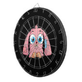 Pink Bunny Dartbord (Voorkant Rechts)