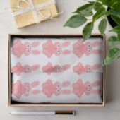 PINK BUNNY RABBIT TISSUEPAPIER (Geschenk)