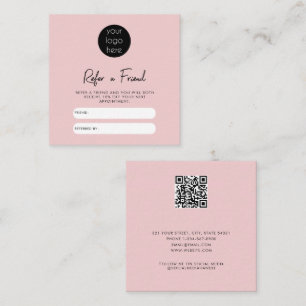 Pink Business Référer Une Carte De Fidélité À Un A