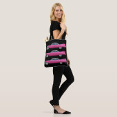 PINK CADDY CLASSIC CAR CANVAS TAS PURY (Op model)