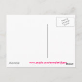 Pink Cairn Terrier Briefkaart (Achterkant)