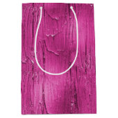 Pink Cake Frosting Verjaardag Medium Cadeauzakje (Voorkant)