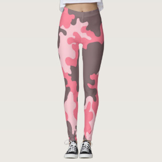 PINK CAMO-LEGGINGS LEGGINGS