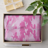 Pink Camo Pattern – Breast Cancer Awareness Tissuepapier (Geschenk)