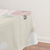 Pink Camper Earthy Pattern Tafelkleed (Voorbeeld)