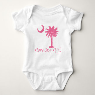 Pink Carolina Girl Palmetto Romper