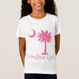Pink Carolina Girl Palmetto T-shirt