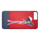Pink Catrina Phone Case (Achterkant (Horizontaal))