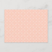 Pink caustique ・ Baptême Invitation Carte postale (Dos)