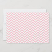 Pink Chalkboard Cake Premier Invitation (Dos)