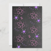 Pink Chalkboard Science Kaart (Achterkant)