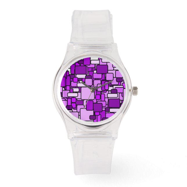 Pink Chaos Horloge (Voorkant)