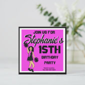 Pink Cheer #2 Invitation (Debout devant)