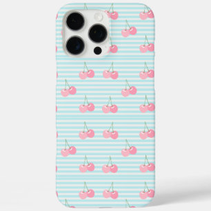 Pink Cherries Summer iPhone 16 Pro Max Hoesje