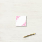 Pink Cherry Blossom Personalized 3x3 Post it Notes (Op bureau)