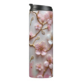 Pink Cherry Blossom - Spring Vibes Thermosbeker (Geroteerd rechts)