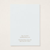 Pink Cherry Blossoms Floral Earring Display Card (Dos)