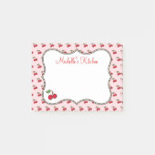 Pink Cherry Post schrijft Post-it® Notes (Voorkant)