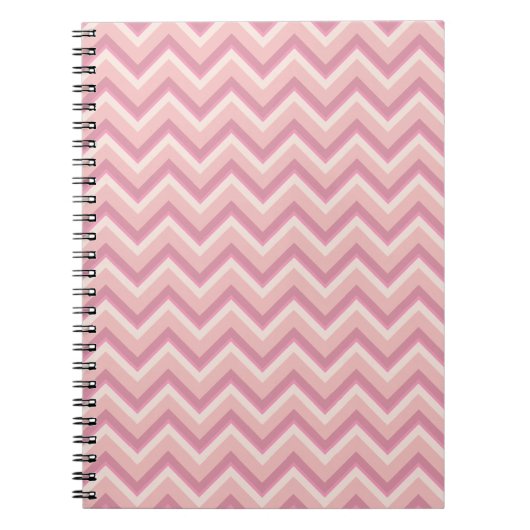 Pink Chevron  Notitieboek (Voorkant)