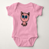 Pink Chibi Kitty Romper (Voorkant)