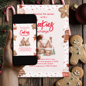 Pink Christmas Cookie Exchange | Kleurrijk Kaart