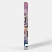 Pink Christmas Snowman Tough Case-Mate iPhone Case (Achterkant / Rechts)